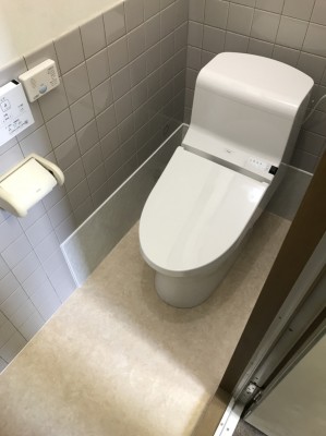 トイレ工事後